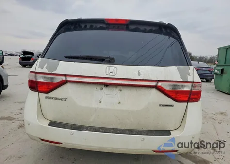 2012 Honda Odyssey Touring из США, поврежденный, VIN 5FNRL5H94CB057936